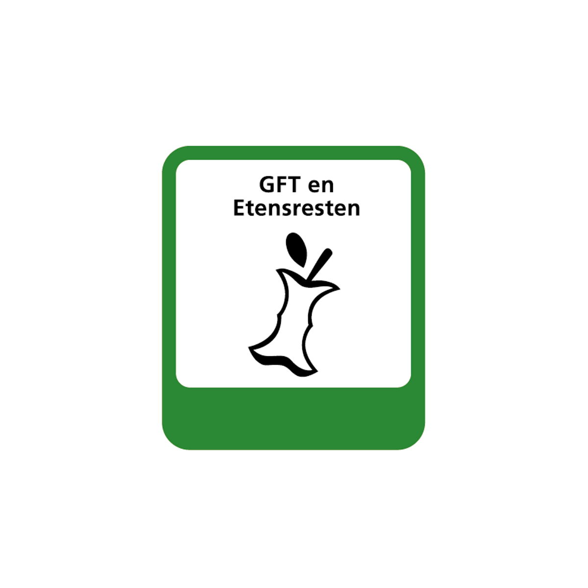 Stickers voor afvalscheiding