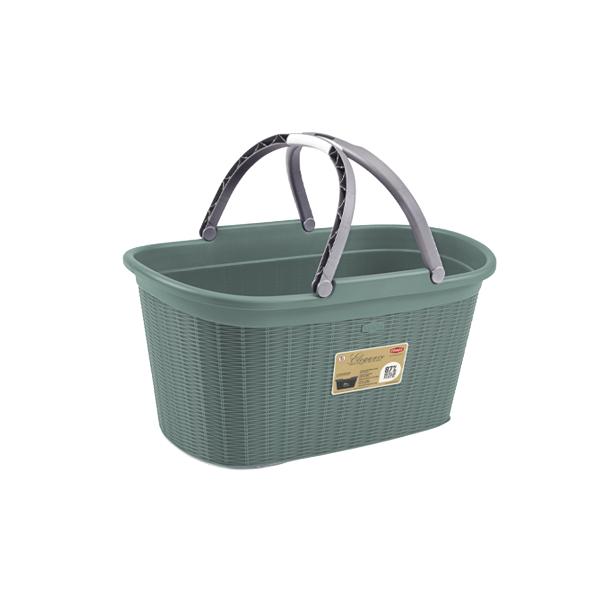 Wasmand 'Elegance' met handvatten