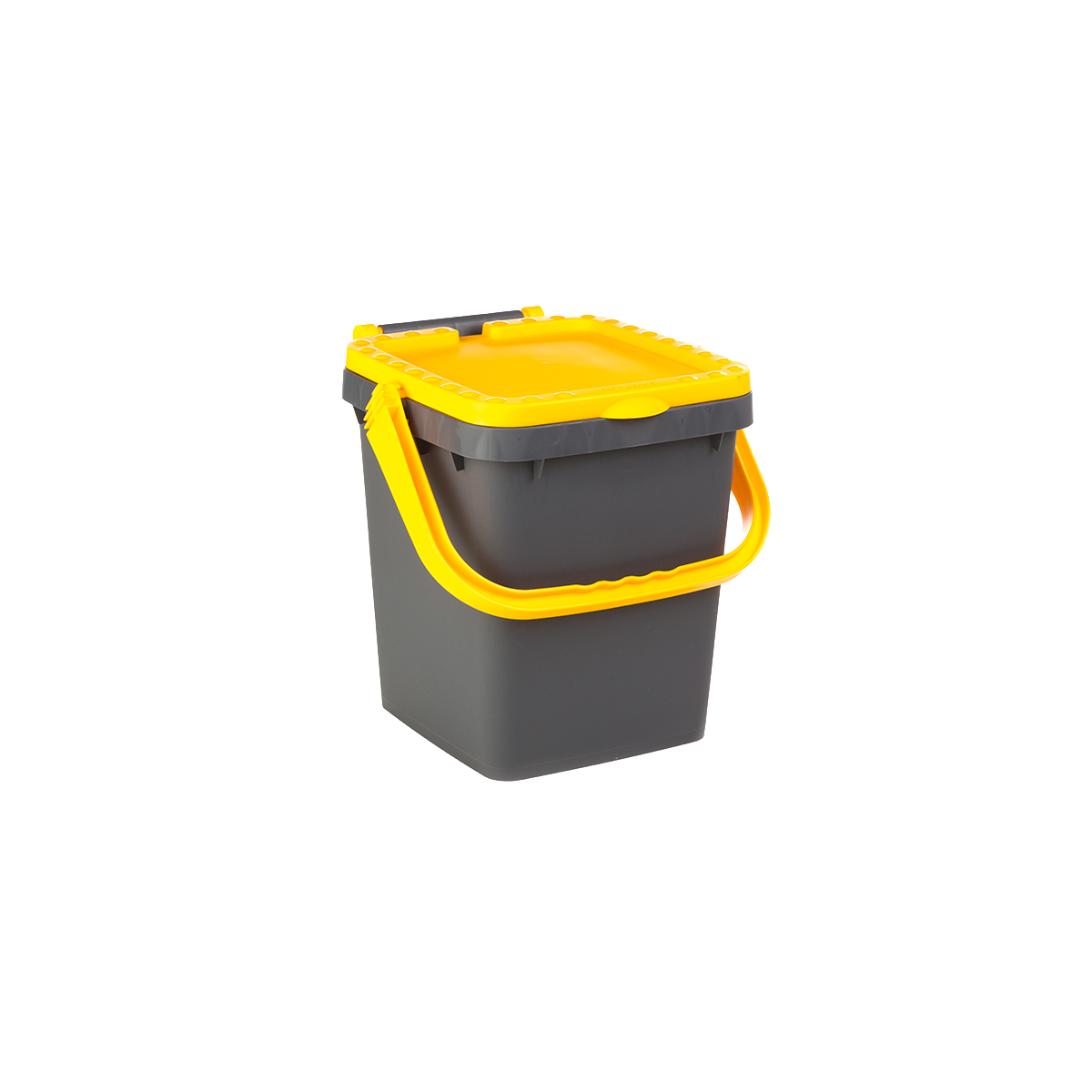 Afvalemmer 'Ecoplus' gerecycled plastic 20 liter