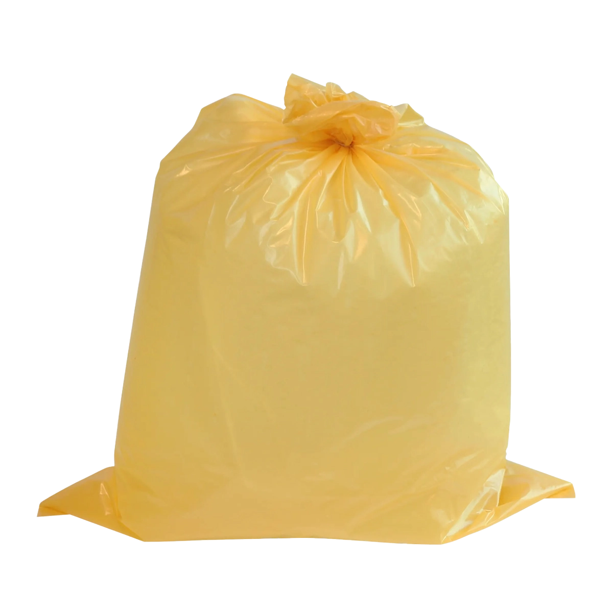 Afvalzak 60 liter geel - doos