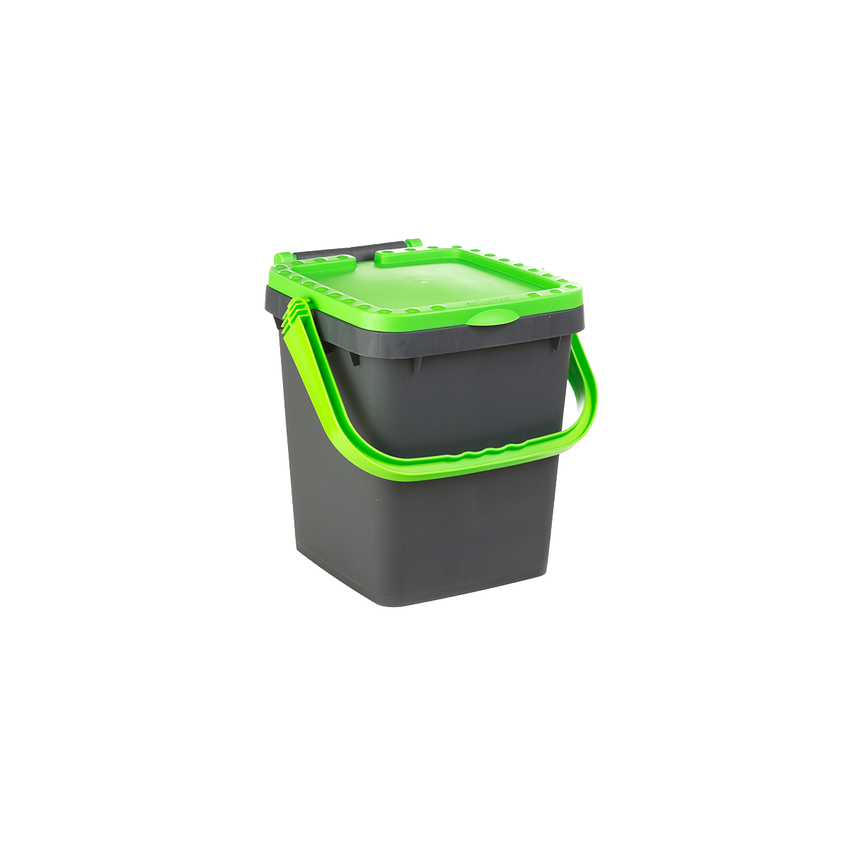 Afvalemmer 'Ecoplus' gerecycled plastic 20 liter