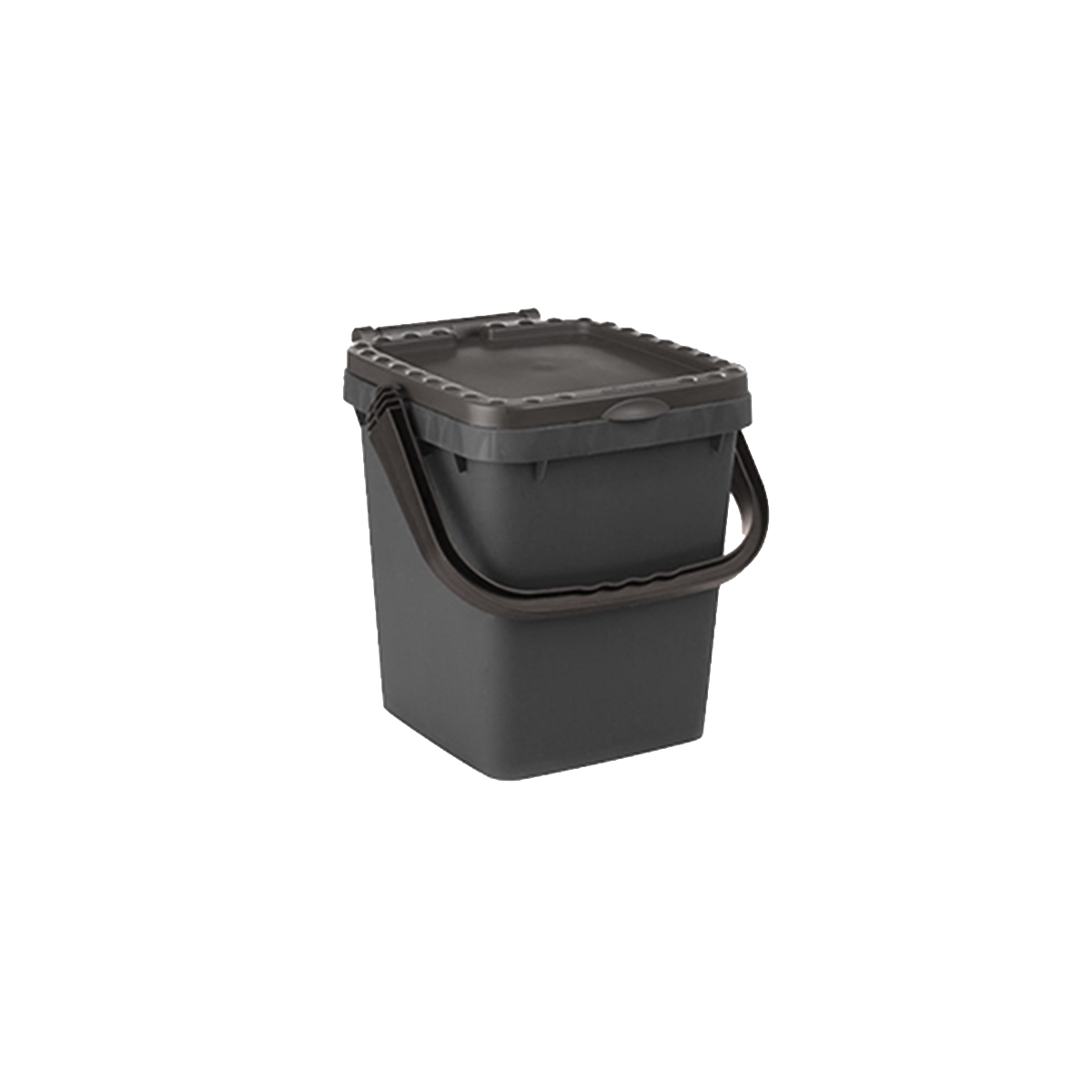 Afvalemmer 'Ecoplus' gerecycled plastic 20 liter