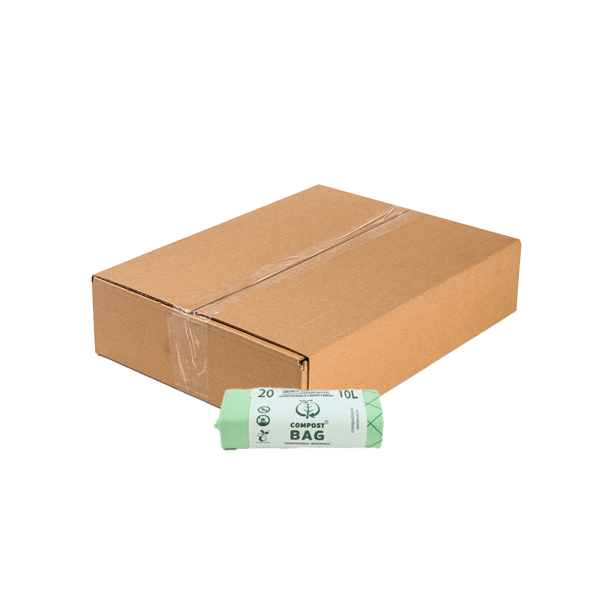 Composteerbare afvalzakjes 10 liter