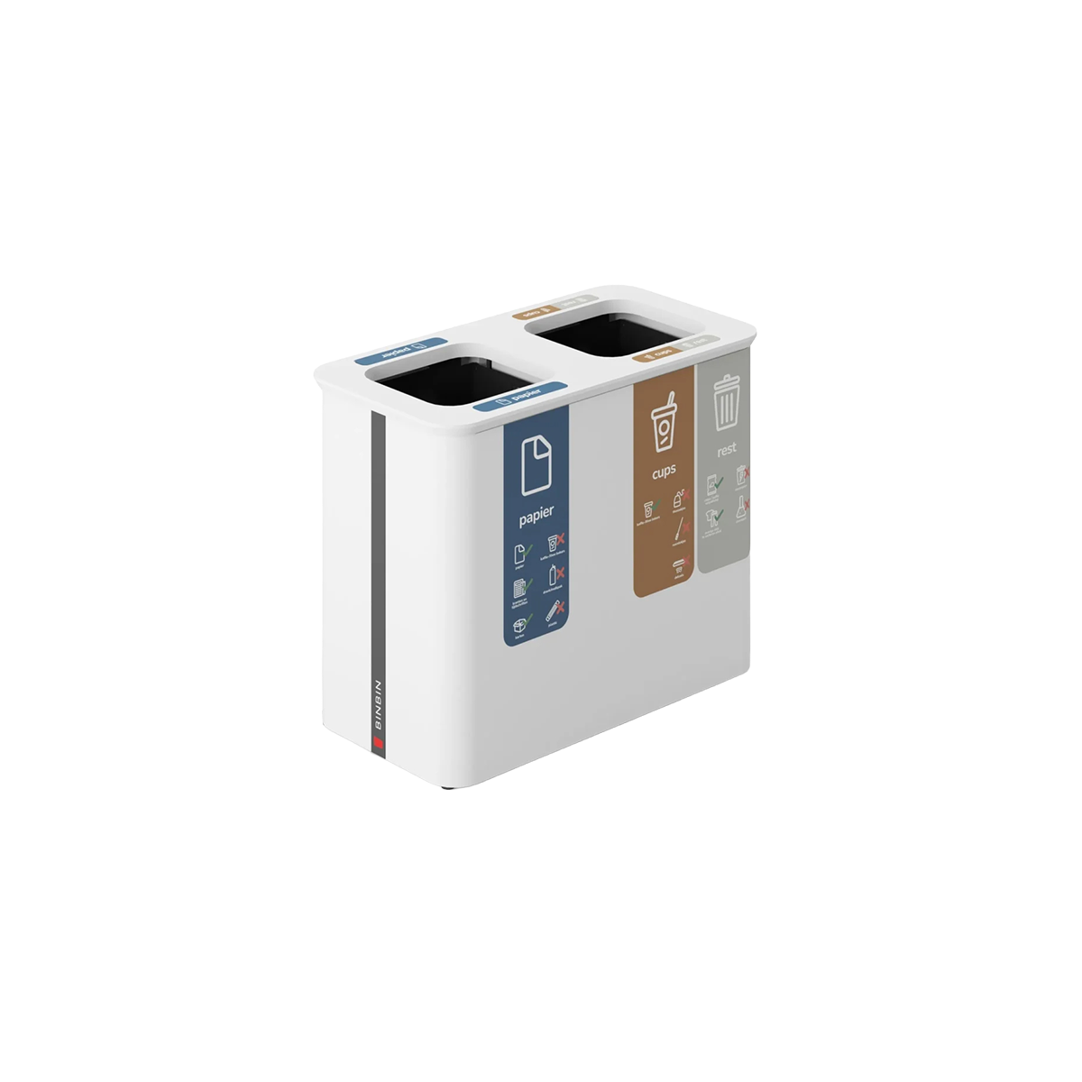 Afvalbak 'Globular' 40 liter