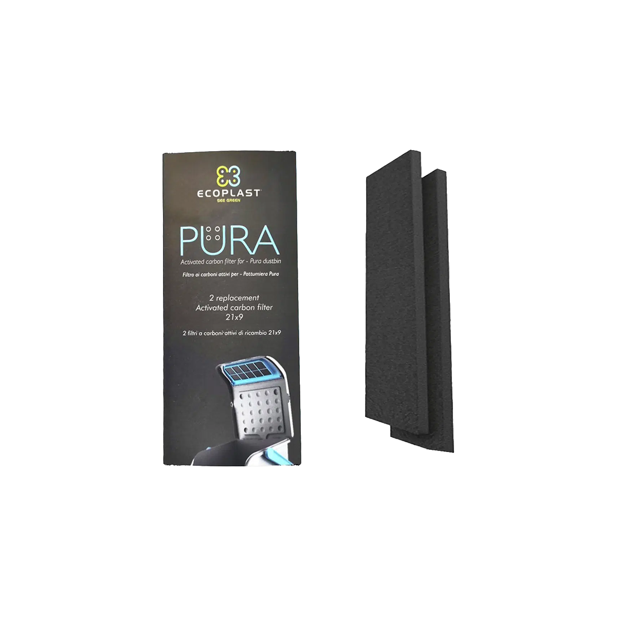 Koolstoffilter set 'Maxi'