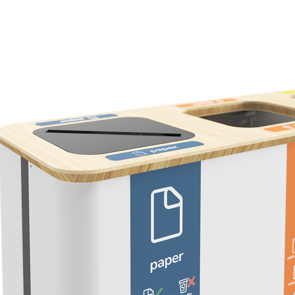 Afvalbak 'Globular' 60 liter