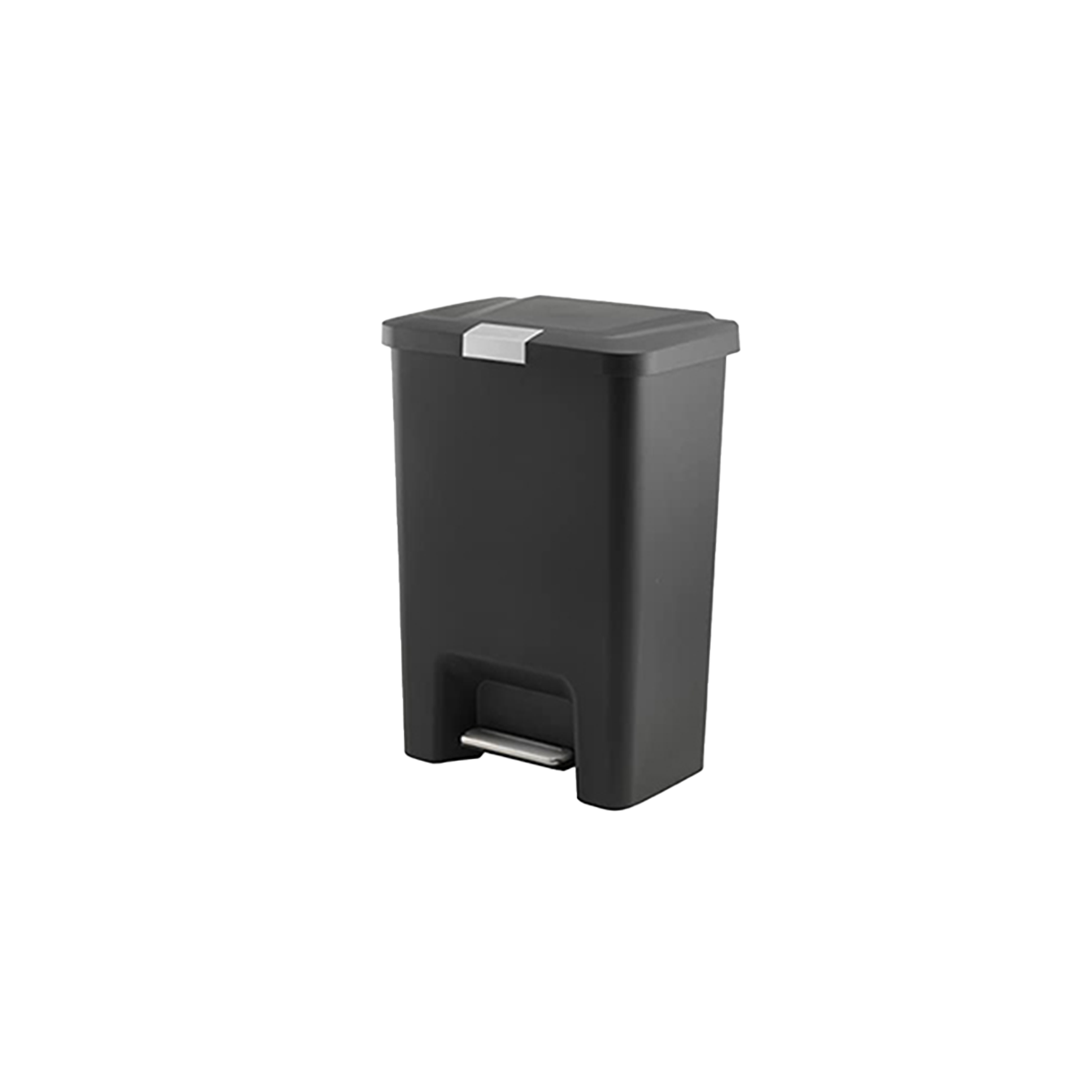 Pedaalemmer soft close deksel met slot 50 liter