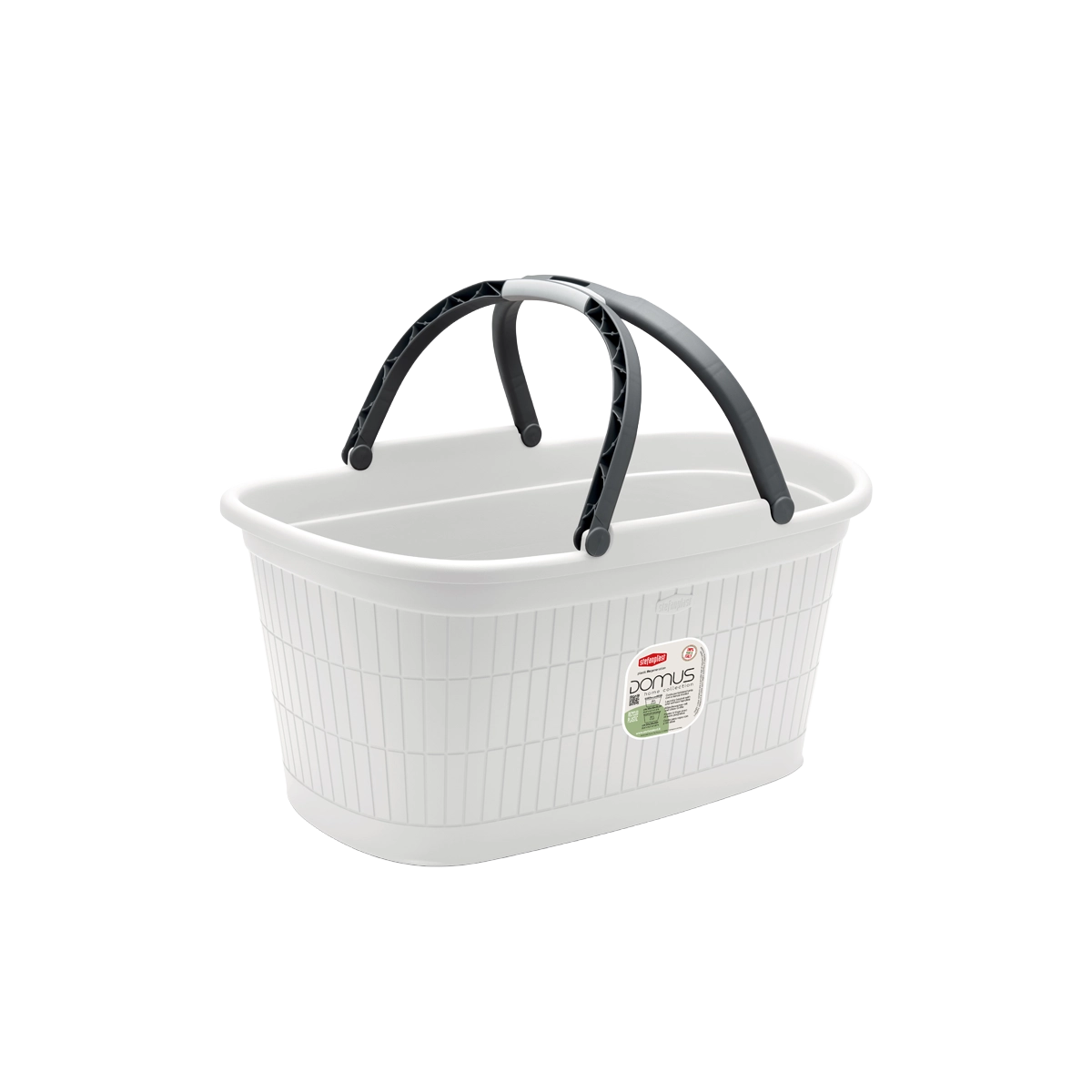 Wasmand met handgrepen 'Domus'