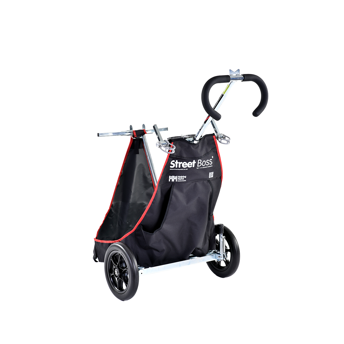 Zwerfafval kar 'Street Boss'