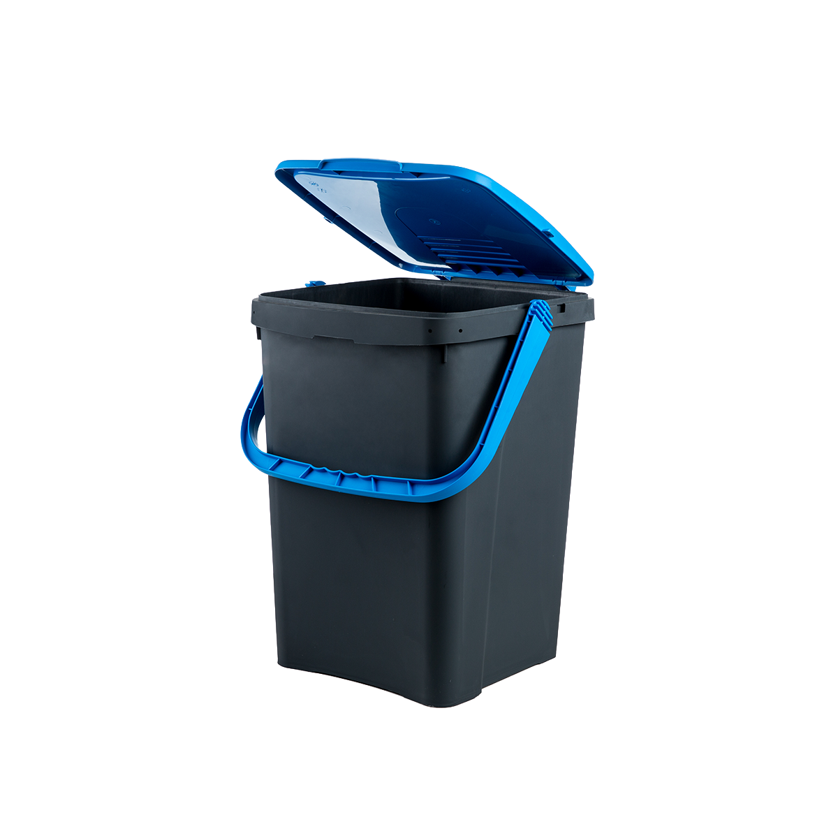 Afvalemmer 'Ecoplus' gerecycled plastic 50 liter