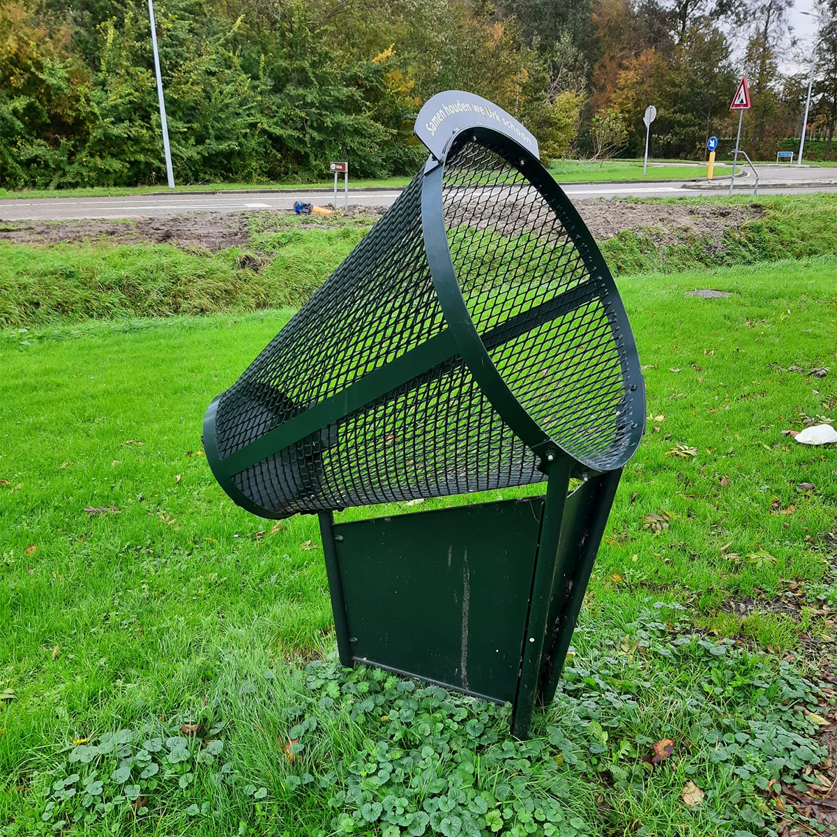 Blikvanger Binswinger incl. betonvoet