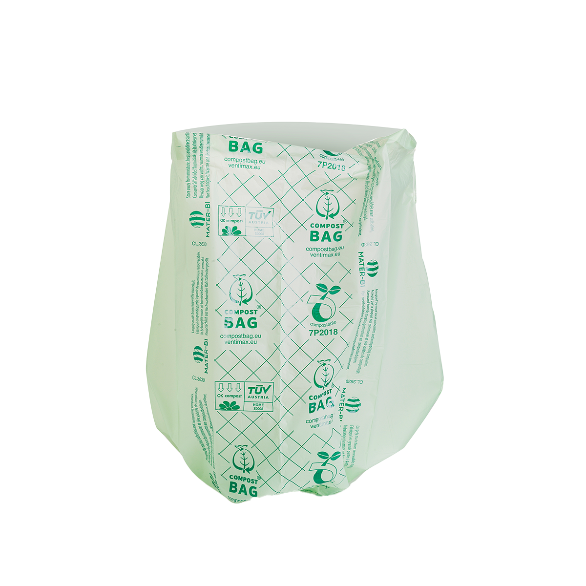 Composteerbare afvalzakjes 10 liter