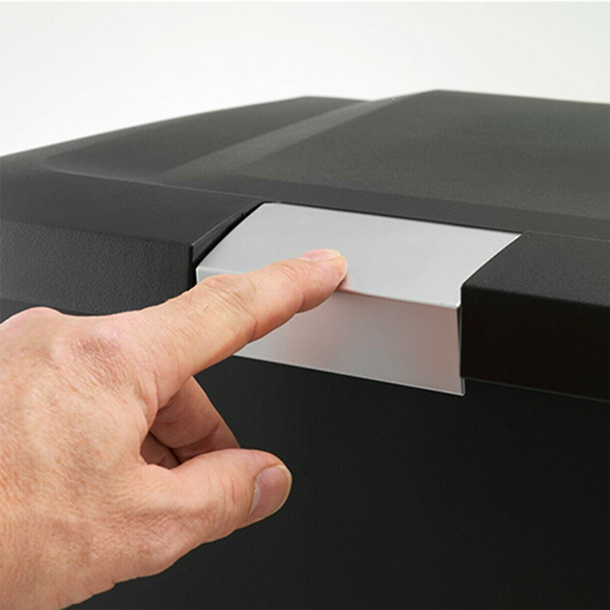 Pedaalemmer soft close deksel met slot 50 liter